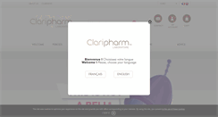 Desktop Screenshot of claripharm.com